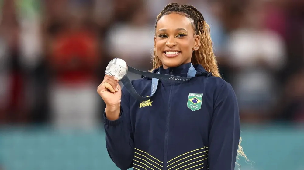Rebeca Andrade conquista medalha de ouro no salto no Pan-Americano