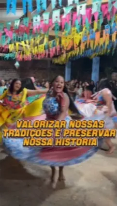 Dona Ervelina Francisca, filha de Ana Maria da Silva, a Maria Capoeira, emocionou a todos ao lembrar a história da tradicional festa e agradecer ao deputado Valmir Moretto pelo reconhecimento da celebração como Patrimônio Histórico, Artístico e Cultural de Mato Grosso.