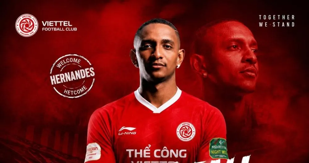Hernandes é anunciado no futebol vietnamita após saída do Cuiabá