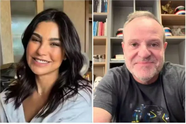 Influenciadora Cíntia Chagas está em relacionamento com Rubinho Barrichello — Foto: Reprodução
