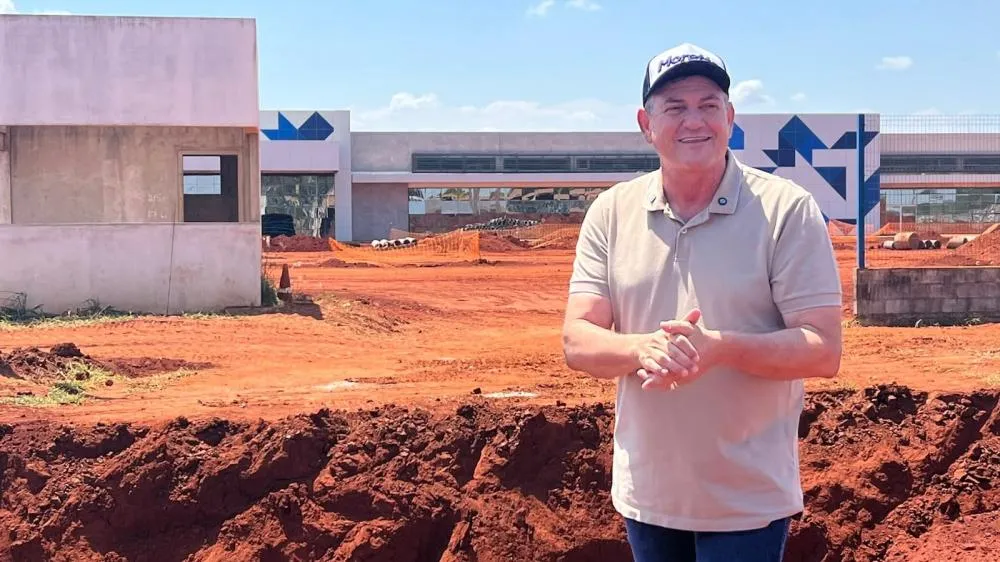 Deputado Moretto visita obras do Hospital Regional de Tangará da Serra e destaca avanço para a saúde do médio-norte