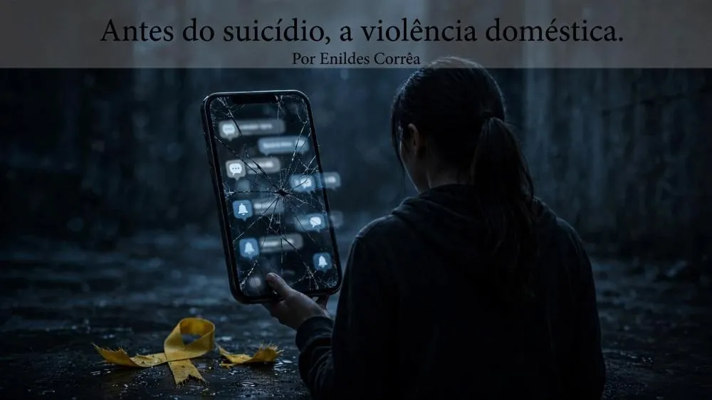 Coluna Anamaria: Antes do suicídio, a violência doméstica por Enildes Corrêa