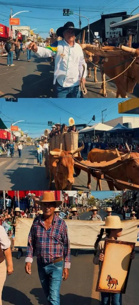NOVO e candidato à deputado estadual ingressaram com segunda ação contra Adelcino Lopo após desfile oficial em Barra do Garças