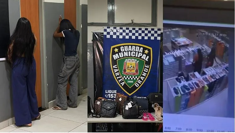 Duas mulheres são presas por furto em shopping de VG