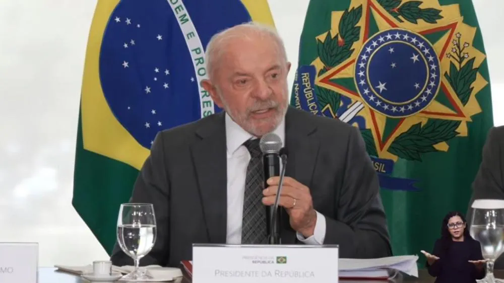 Presidente Lula faz reunião com ministros para tratar de bets | Reprodução/YouTube