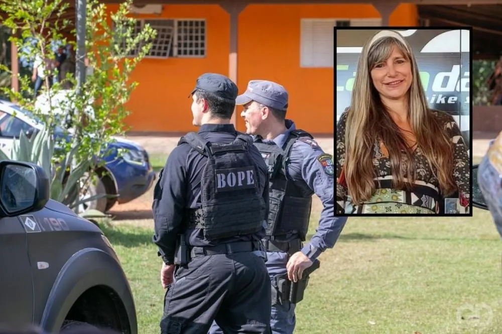 Bope faz varredura em carro de mulher morta pelo ex em Cáceres