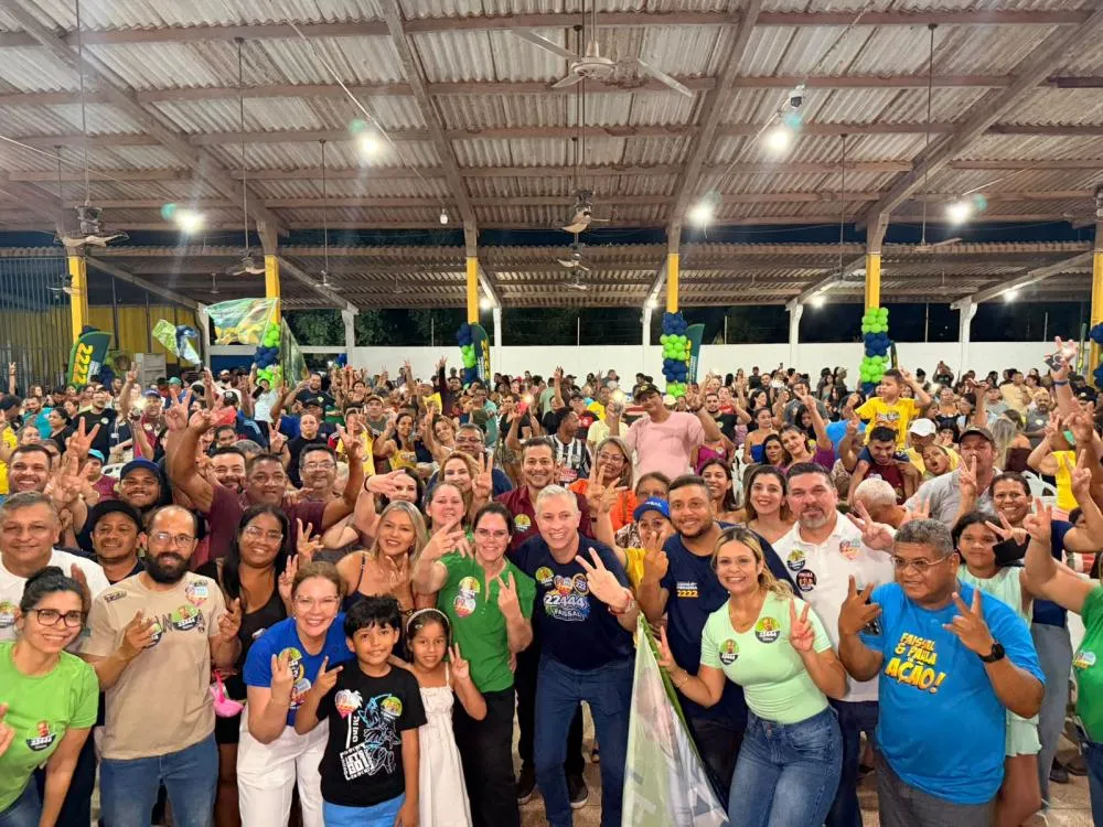 Coronel Fernanda e Faissal reúnem mais de 2,5 mil pessoas em Cuiabá na reta final da campanha