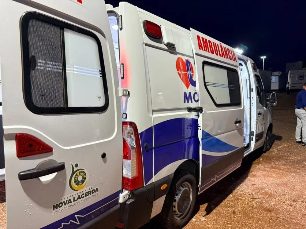  Entregamos mais uma ambulância! Dessa vez, o benefício vai direto para o município de Nova Lacerda.