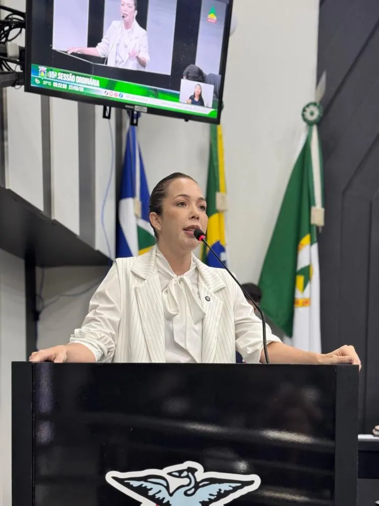 Vereadora Maysa Leão anuncia licença não remunerada e suplente assume o cargo por 31 dias