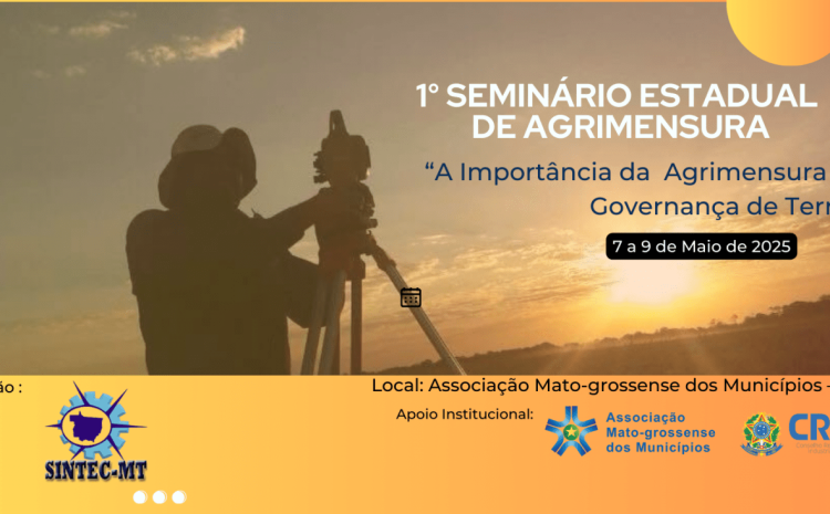 1° Seminário Estadual de Agrimensura