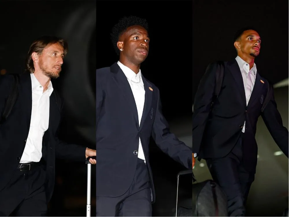 Jogadores do Real Madrid desembarcam “assustados” em Nova Jersey após problemas no voo Aeronave fretada pelo time merengue, que saía de Miami, precisou dar voltas no ar até receber autorização para pousar