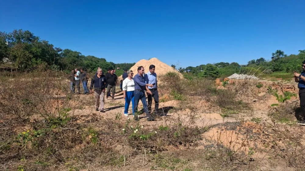 Chico Guarnieri lidera visita técnica e lança obras do Lago Azul em Barra do Bugres