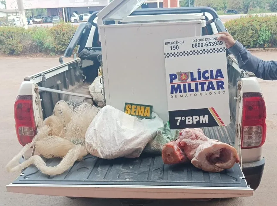 Fiscalização de fauna em estabelecimento comercial – Rosário Oeste/MT