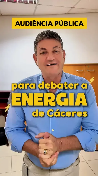 A conta de luz tem pesado no bolso e o serviço da Energisa gera muitas reclamações. Por isso, quero ouvir você! 👂