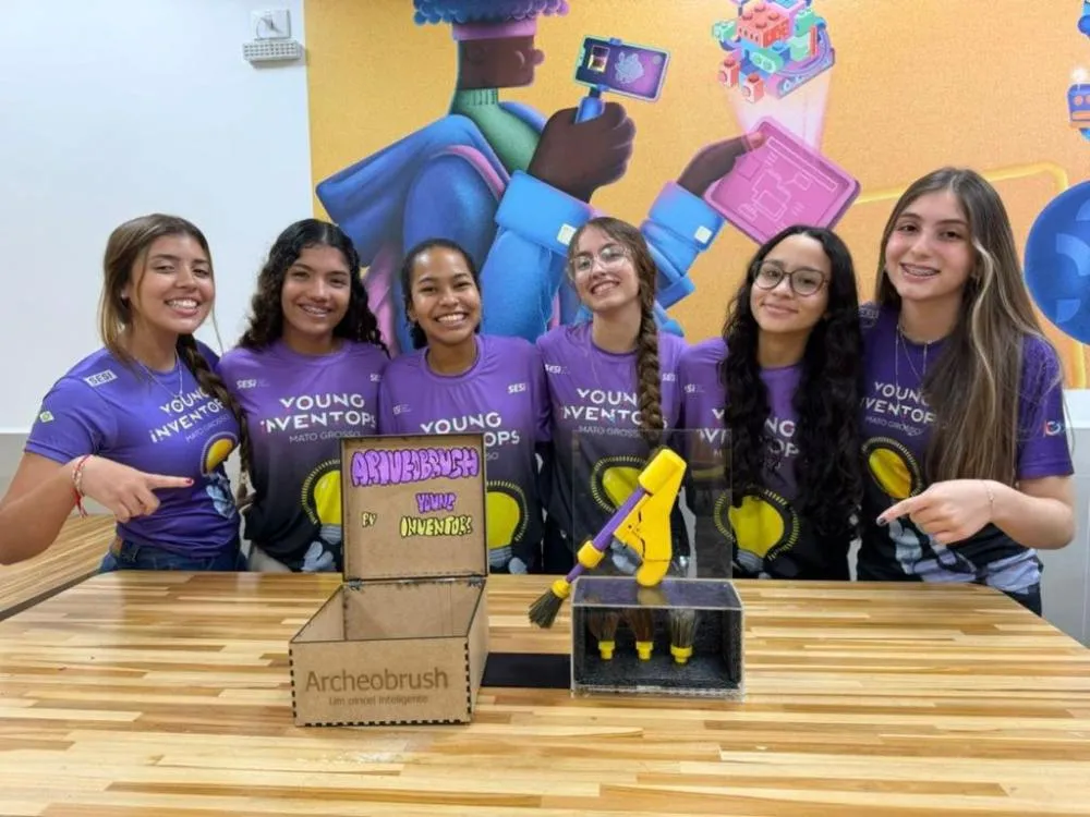 Tecnologia criada por alunas de MT para preservar patrimônios culturais disputa o Mundial de Robótica nos EUA