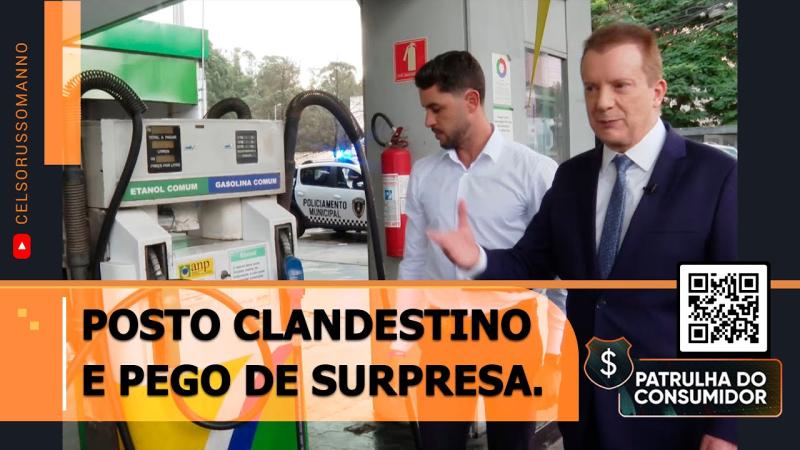 POSTO CLANDESTINO E PEGO DE SURPRESA.