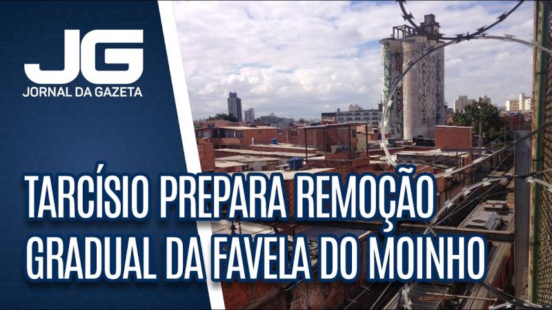 Governador de SP prepara remoção gradual da Favela do Moinho
