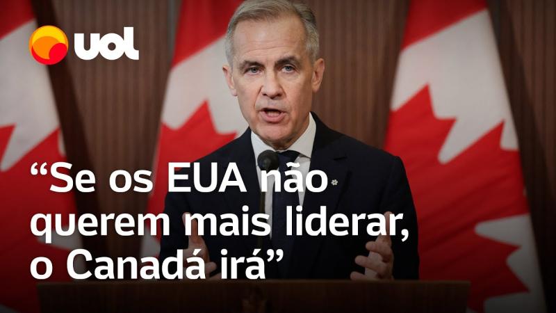 Canadá 'desafia' os EUA após tarifas de Trump: 'Se não quiserem liderar, nós estamos prontos'