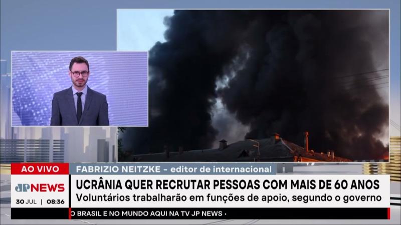 Ucrânia autoriza recrutamento de maiores de 60 anos para apoio militar