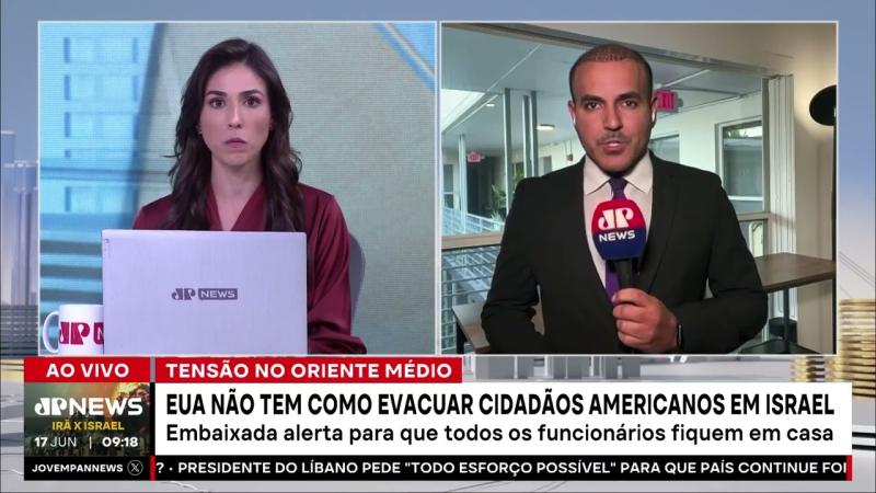 EUA fecham embaixada em Israel após ataques do Irã; Trindade comenta
