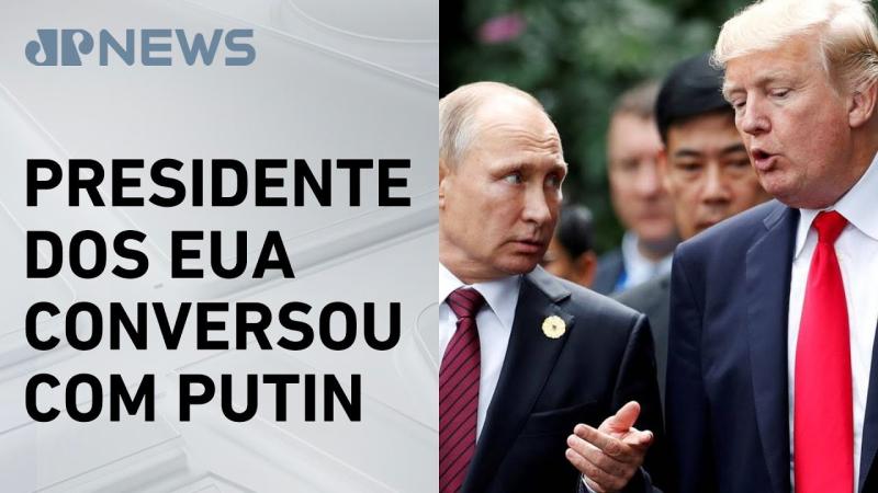 Trump diz que Rússia e Ucrânia devem iniciar conversas imediatas sobre cessar-fogo