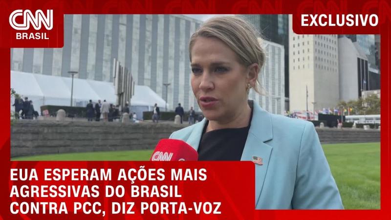 À CNN, EUA cobram ação mais agressiva e seriedade do Brasil contra PCC e CV | LIVE CNN